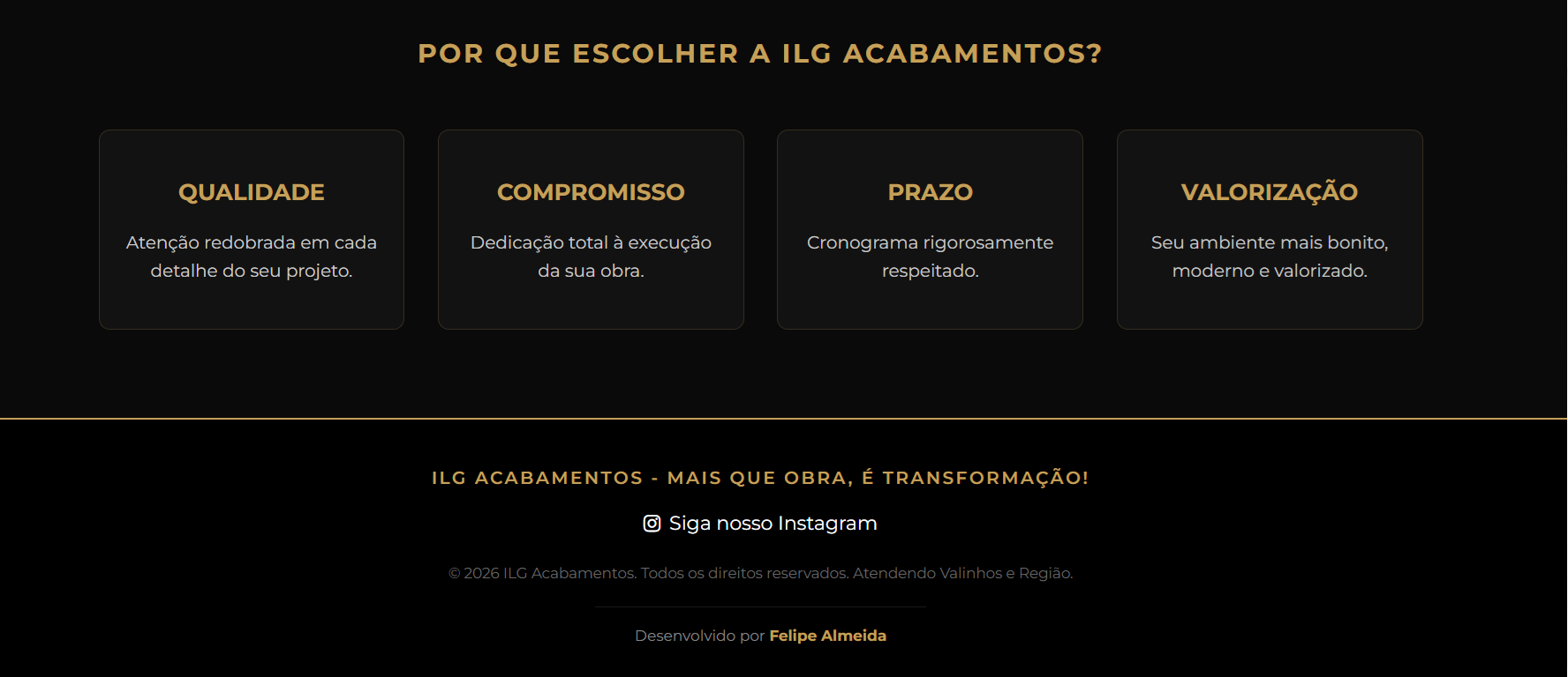 Diferenciais da ILG